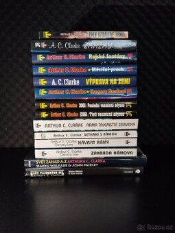 Arthur C. Clarke – sbírka 14 sci-fi knih