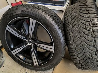 Alu kola Volvo XC90 5x108 r20, Original, pneu zimní Nokian