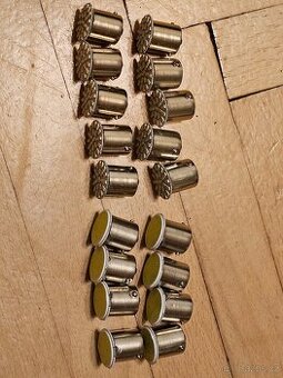 BA15S LED žárovky 12V, nové