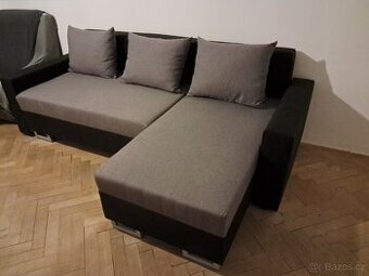 Rozkládací rohová sedačka