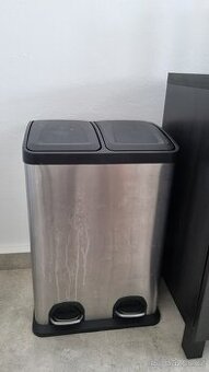 Odpadkový koš na třídění odpadu, 2 x 20 l