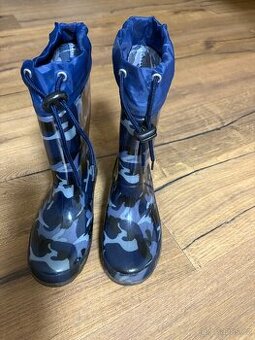 Dětské gumáky, holínky, vel. 34