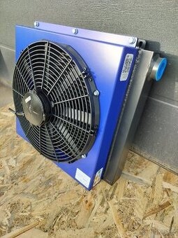 Chladič hydraulického oleje, ventilátor, hydraulický chladič