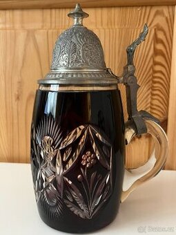 Starožitný pivní korbel