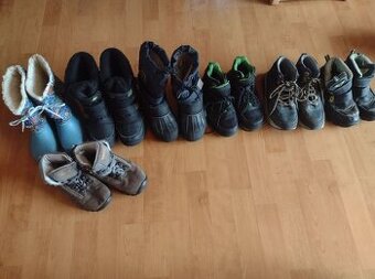 Dětské boty na zimu