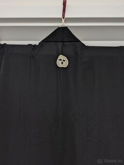 Pánské černé habutae kimono