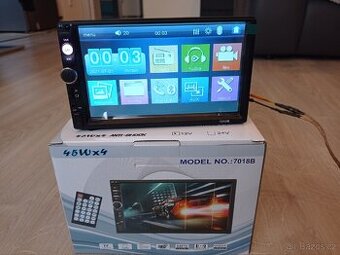 2din autorádio s Bluetooth USB