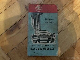 Návod k obsluze Octavia super 1961