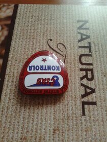 Odznak ČSAD Revize/Kontrola, číslovaný, původní stav