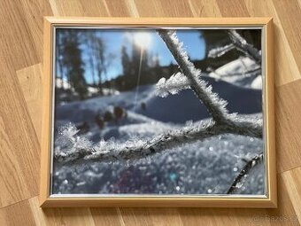 Fotoobrazy v dřevěném rámu - malebné, okouzlující, reálné