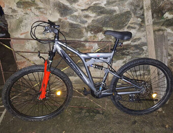 Olpran Denver Full Disc Full Suspenzion 27,5" stříbrné/čern