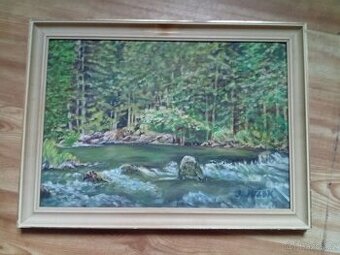 STARÝ OBRAZ OD J. JEŽKA