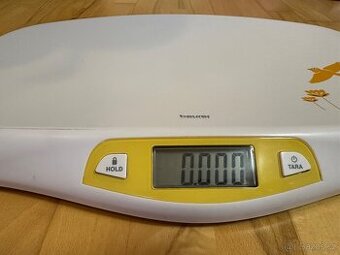 Kojenecká váha pro miminko – digitální, jako nová