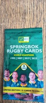 Prodám sběratelské kartičky hráčů ragby