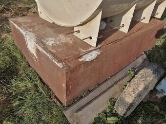 Plechová nádoba, vana 200 X 130 X 50