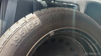 4x Barum pneu s plech. diskem 195/65 R15 91H