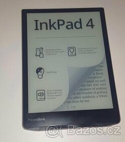 PocketBook InkPad 4 - rozbalený, v záruce, doprava zdarma