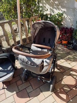 KINDERKRAFT MOOV KOČÁREK 3V1 GREY MELANGE