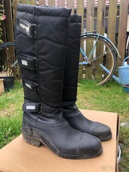 Zimní jezdecké boty HKM vel. 39