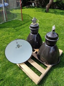 Prodám 3 ks, industriálních lamp typ 25 250