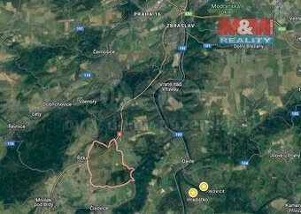 Prodej pozemku k bydlení, 602 m², Líšnice