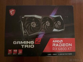 AMD MSI RX 6800XT Gaming Z Trio