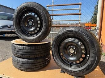 Letní sada 5x100 + pneu 185/65/15 Fabia Polo Ibiza TOP CENA