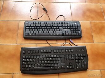 1x ps/2 a 1x usb klávesnice. - 1