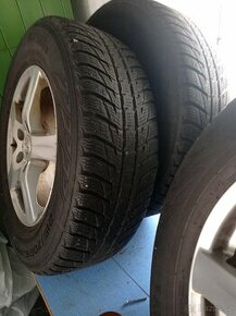 ALU kola Enzo se zimními 215/70 R16 Nokian - 1
