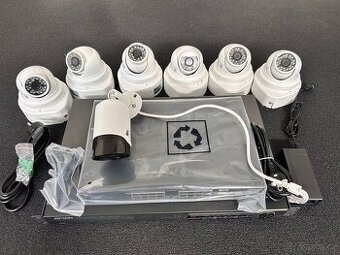 Hikvision DS-7616NI-ST, Switch,7x IP Kamera 2Mpix