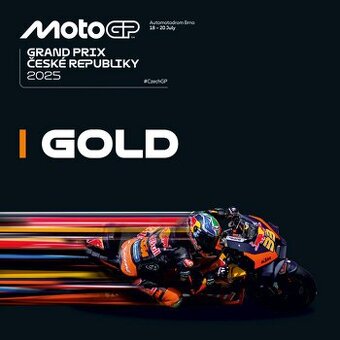MotoGP 2025 - 2x GOLD s ubytováním // 18.-20.7.2025