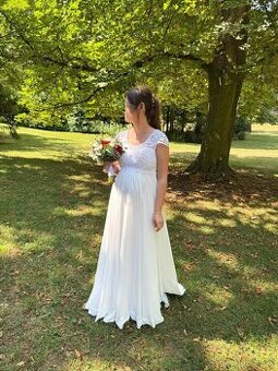 Bílé svatební šaty vel. 38 MAGIC BRIDE
