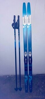 Lyžařský set bězky+ hůlky