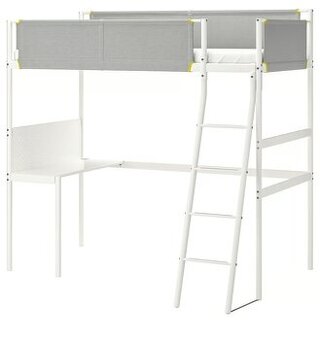 Patrová postel VITVAL z Ikea + 2x stolek
