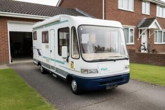 fiat Ducato Niesmann,klimatizace, Tažné Garáž