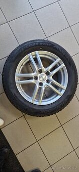 Prodám zimní pneu + alu kola 17 225/60 R17