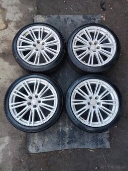 Alu 8,5Jx19 ET45, 5X112 ZIMNÍ PNEU 235/40R19 Continental