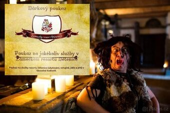 DĚTENICE poukaz na jakékoliv služby v hodnotě 1.500,-Kč