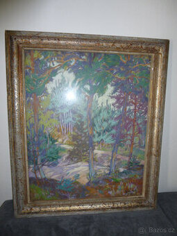 Obraz "Les" Jan Rafael Schuster 1939