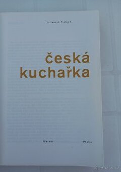 Česká kuchařka Juliana A.Fialová