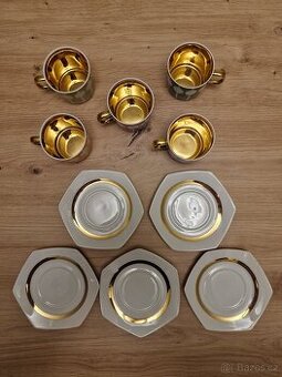 RETRO IKONA: Nekompletní moka servis SOPHIA od J. Ježka, r.