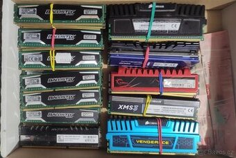 Ram 4GB 8GB 16GB DDR3 1600 CL9 více ks - 1