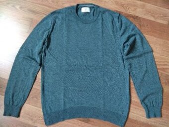 Nový pánský bavlněný svetr C&A - L, modro - šedý
