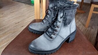 Prodám, kožené kozačky Tamaris