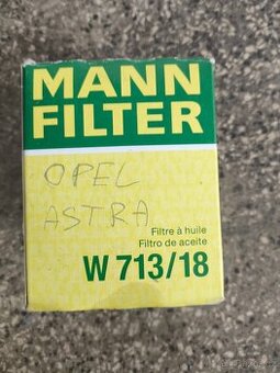 Olejový filtr W 713/18 Opel Astra F 1.7 D  44 Kw  17 DR