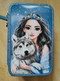 Třípatrový penál Top Model s výbavou