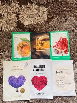 Sada korejských masek 6 ks