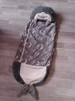 Spací pytel Happy Nappers Šedivý žralok Shark.