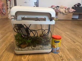 Akvárko se světlem a vodopádem - 1