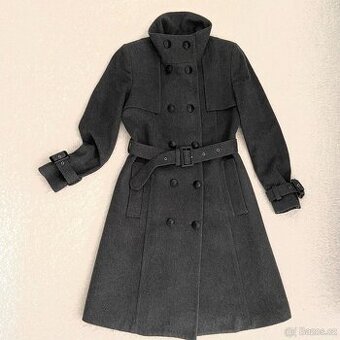 Dámský dlouhý vlněný kabát Mango vel. XS/36